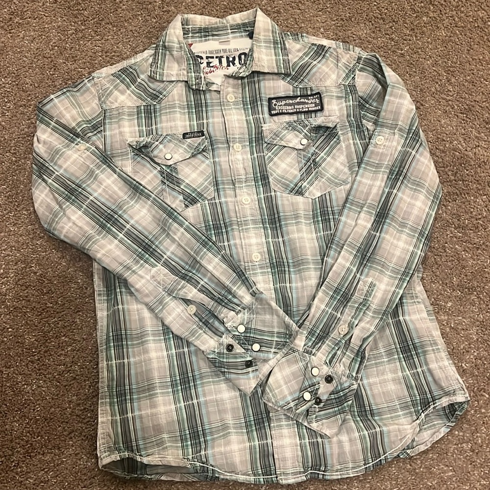 Petrol Industries Button Up Shirt (Size Small)